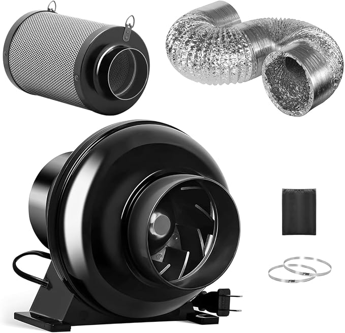 iPower 4" 195 CFM Inline Fan by iPower