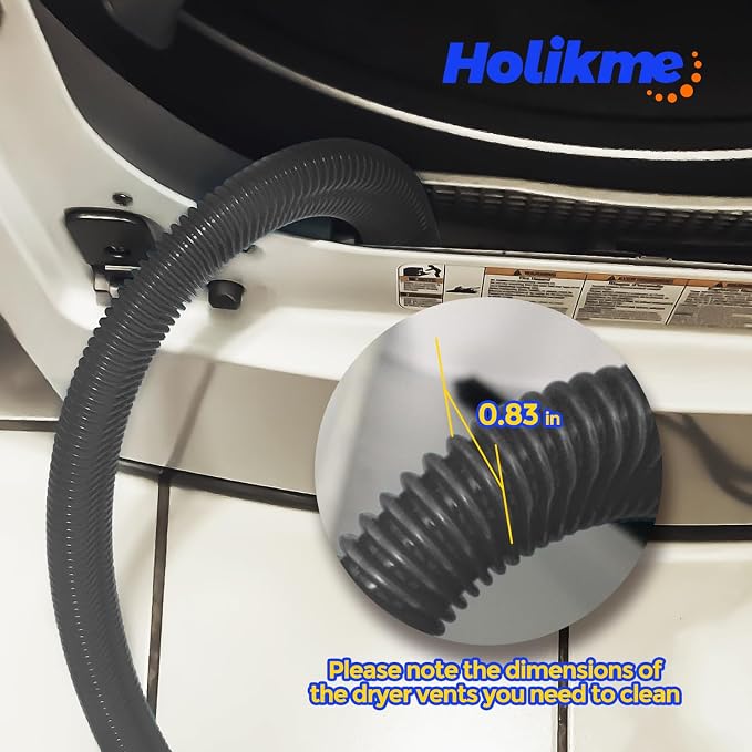 Holikme Dryer Vent Cleaner Kit 2 Pieces - Image 5