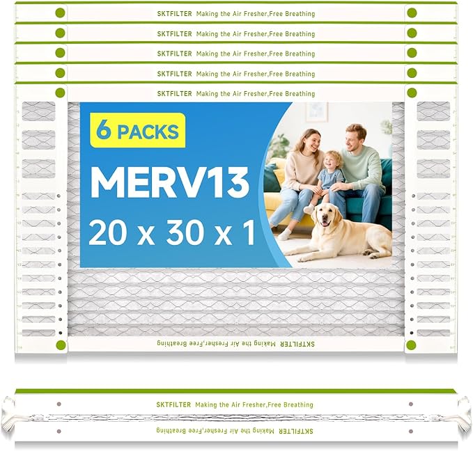 20x30x1 Air Filter AC Furnace MERV 13 Comparable by Unknown