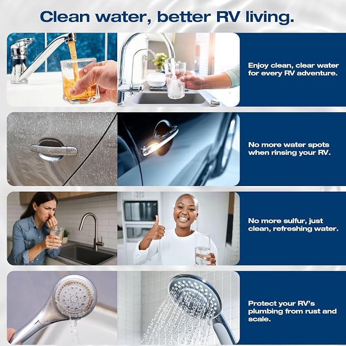H&G lifestyles ‎RV Water Filter System, KDF GAC Carbon Water Filter - Image 4