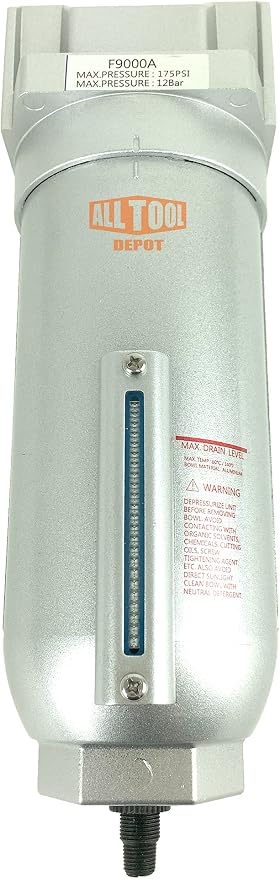 3/4" NPT SUPER DUTY Industrial Grade Particulate Filter/Water Trap by AllToolDepot