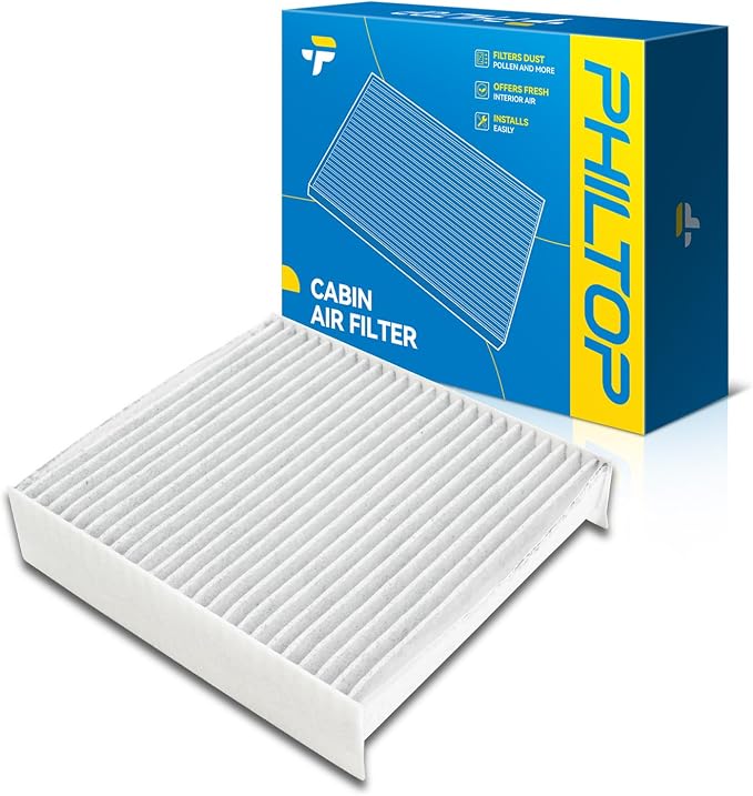 PHILTOP Cabin Air Filter w/Activated Carbon, Compatible by PHILTOP