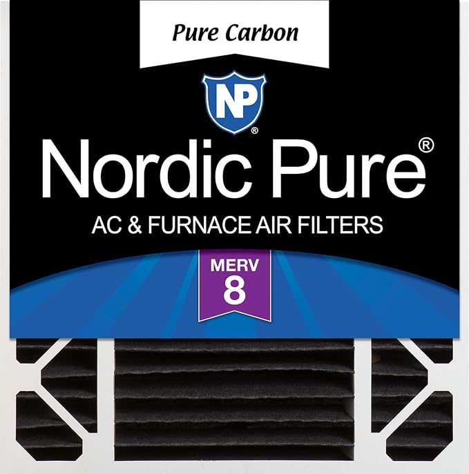 Nordic Pure 20x20x5 Honeywell/Lennox Replacement Odor Reduction Merv 8 Filter 1 by NordicPure