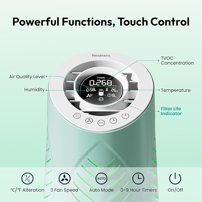 Resiners Purair Air Purifier for Epoxy Resin, Resin Air Purifier - Image 5