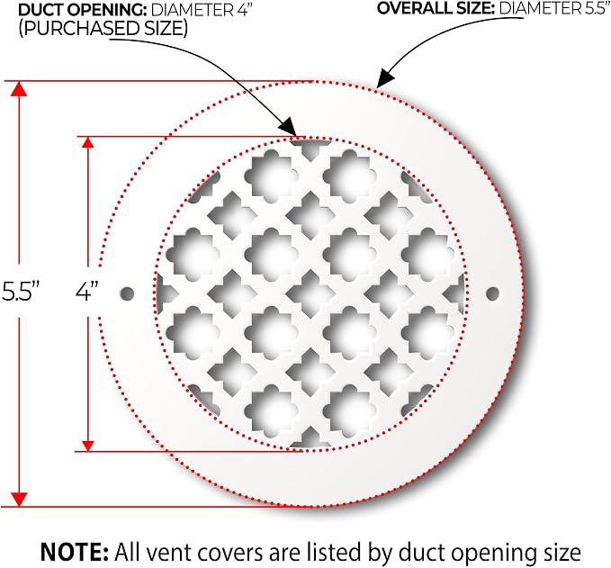 SABA Home Decor Air Vent Cover Grille - Image 4