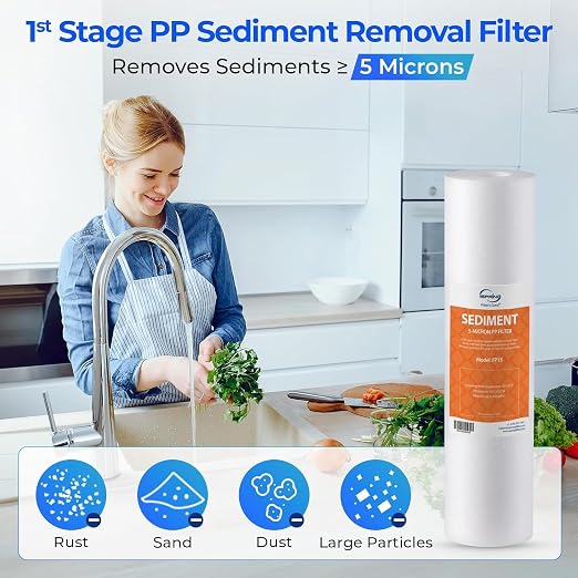 iSpring F9K NSF Certified 1-Year Reverse Osmosis Water Filter, Alkaline - Image 3