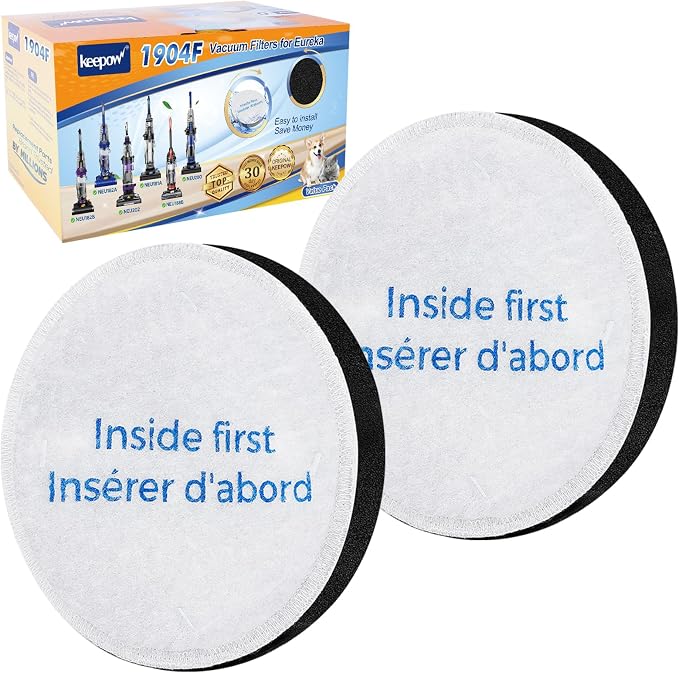 KEEPOW Vacuum Filter Replacement Compatible by KEEPOW