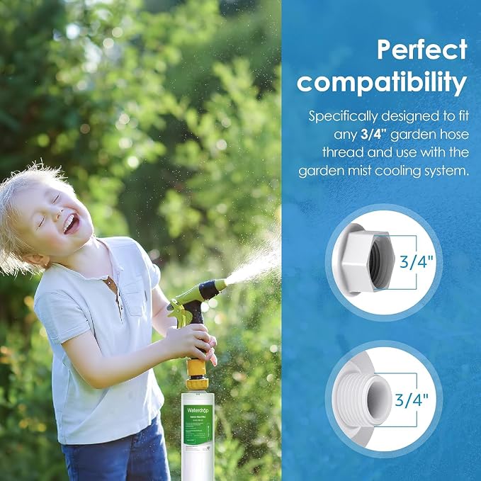 Waterdrop Garden Hose Water Filter, Improve Plants Health. Ideal - Image 3