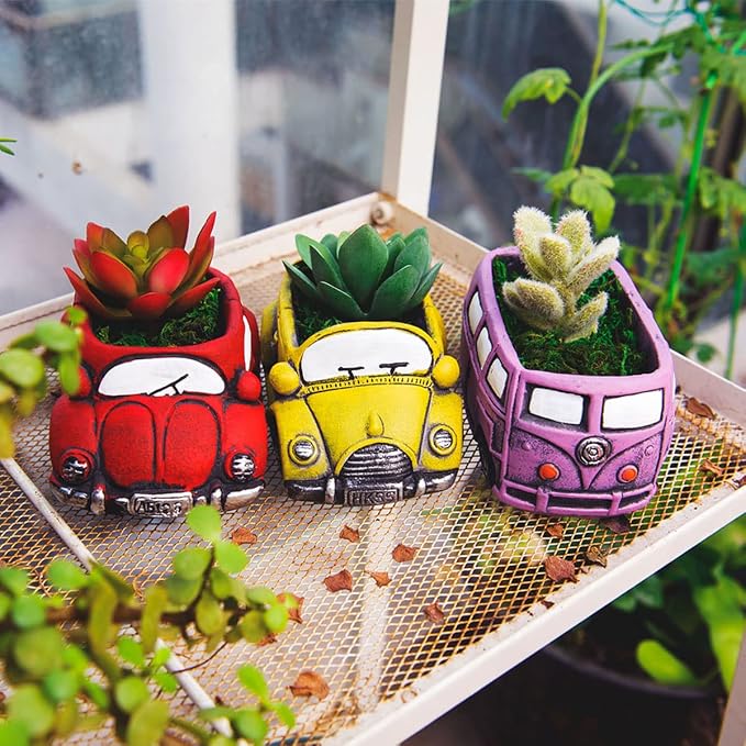 Cute Succulent Plants Pots, Small Planter Pots - Image 7