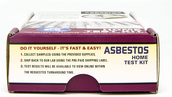 SLGI Home Test Kits Asbestos 1 PK Return Ground Shipping Included - Image 3