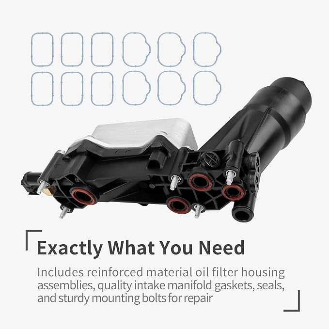 Oil Cooler Oil Filter Housing - Image 4