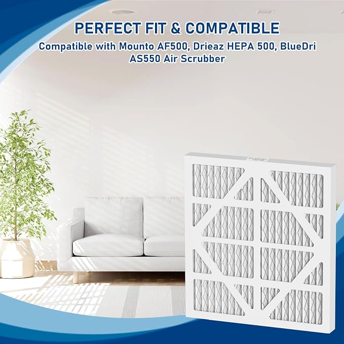 10 Pack HEPA550 Air Filter Replacement Set MERV-13 Compatible - Image 5