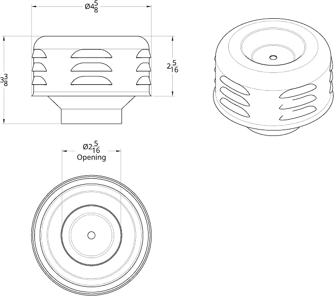 United Pacific Industries C5035 Air Cleaner - Image 4
