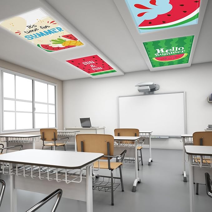 8 Pcs Fluorescent Light Covers - Image 6