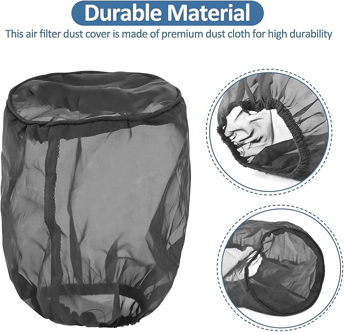 Universal Air Filter Cover, Protects High-Flow Air Intake Filters - Image 2