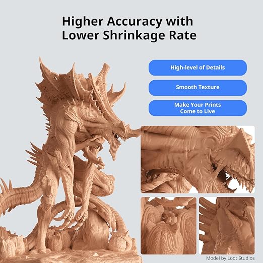 ANYCUBIC ABS-Like Resin 3.0, Upgraded 14K 3D Printer Resin - Image 5