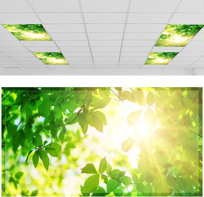 Patelai 4 x 2 Feet Fabric Fluorescent Light Cover by Patelai