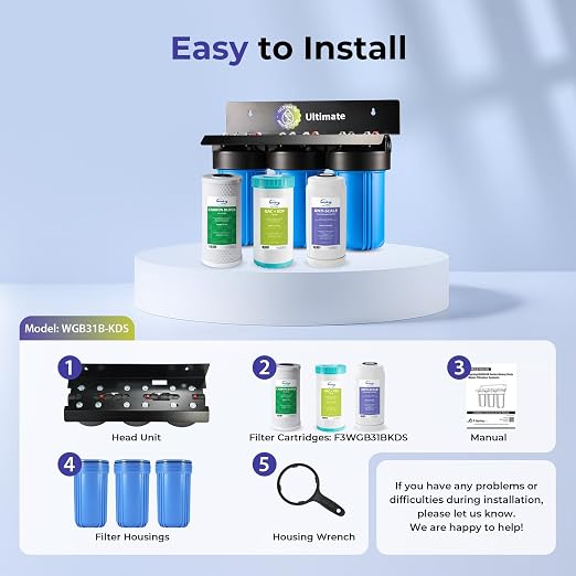 iSpring Ultimate Protection Whole House Water Filter System, Chloramine - Image 7