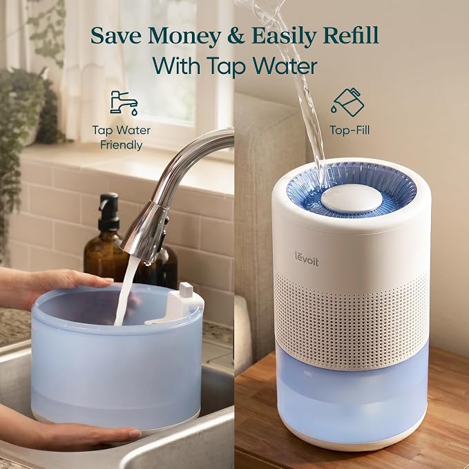 Levoit Evaporative Humidifiers for Bedroom, Superior Studio Smart | 4.5L - Image 7