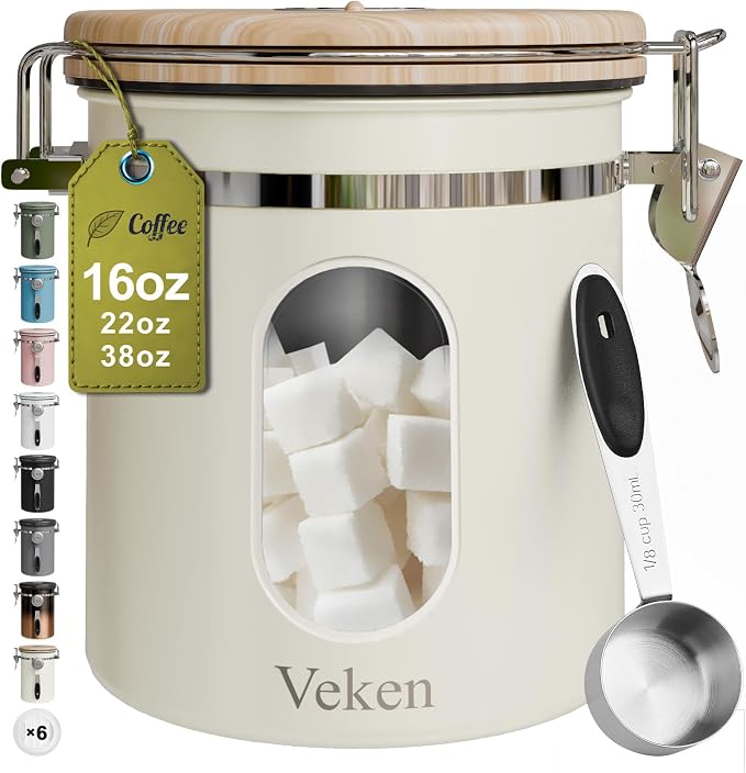 Veken Coffee Sugar Canister by Veken