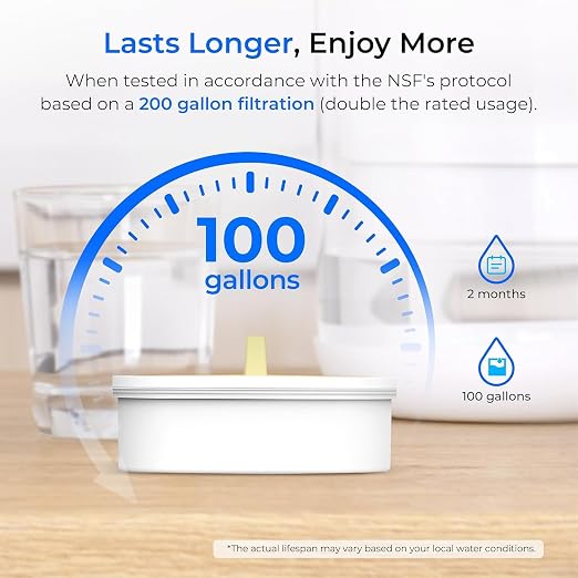 Waterdrop Glass Water Filter Pitcher - Image 5