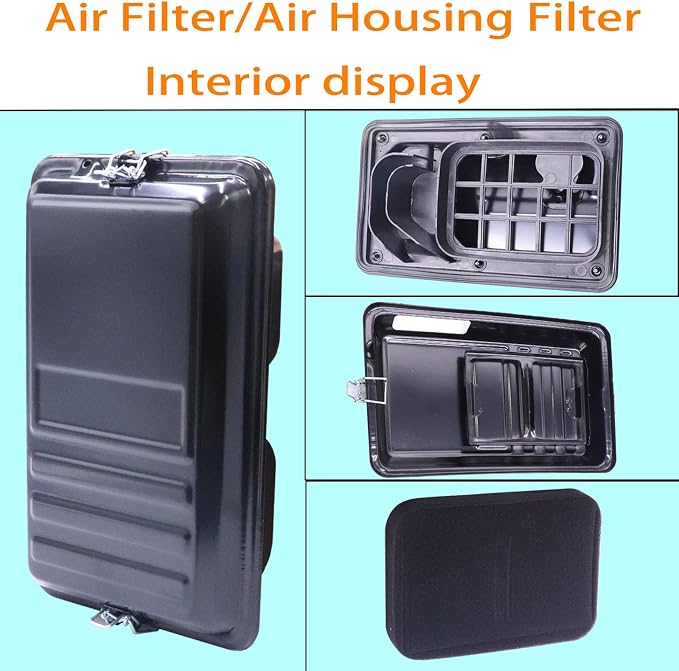5500 6000 Watt Generator Air Filter Housing Box/Cover Assembly - Image 3