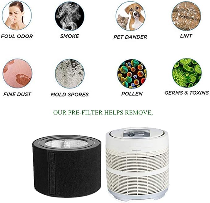 Universal Air Cleaner Carbon Replacement Pre-Filters Compatible - Image 3