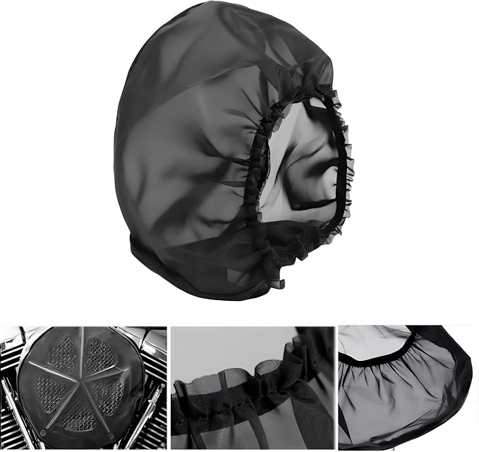 Motorcycle Waterproof Air Filter Rain Sock Dustproof Protective Cover Fits by TCMI