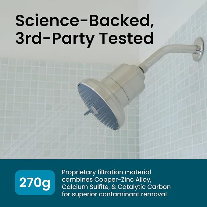 AquaTru Shower - High Pressure Shower Filter Removes Impurities from Hard Water - Image 6