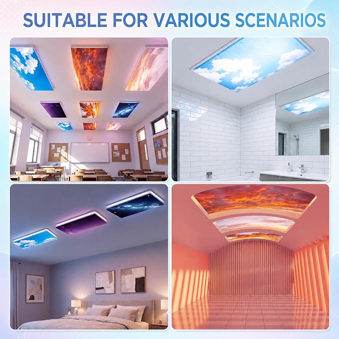 Fumete 6 Pcs Fluorescent Light Covers - Image 5
