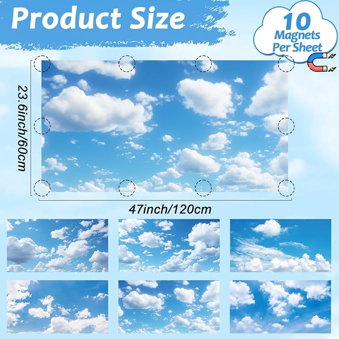 6 Pcs Fluorescent Light Covers - Image 2
