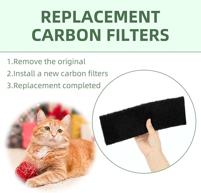 8 Pack Activated Carbon Filters Compatible - Image 6