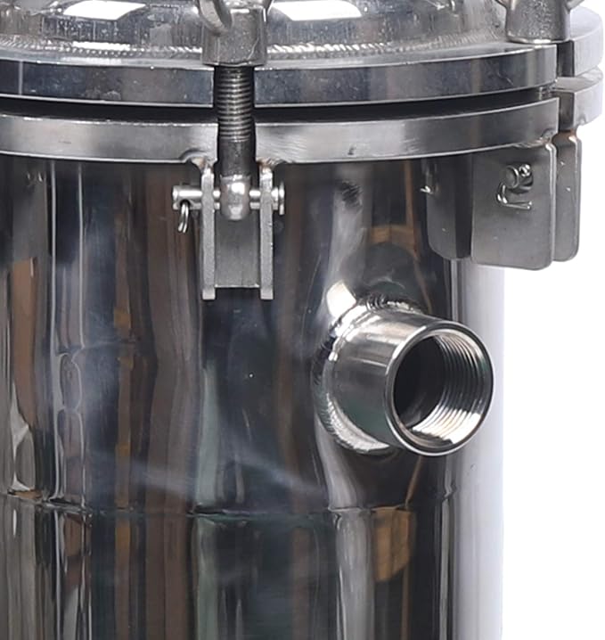 304 Stainless Steel Bag Filter Housing, Industrial Process Filter Housings - Image 5