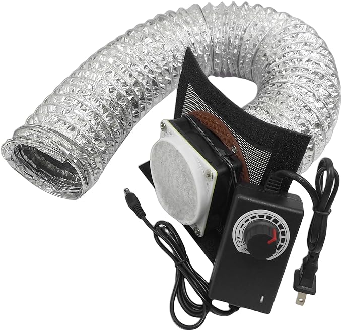 Upgrade 3-Layers Filter System Smoke Exhaust Kit by HoCenWay