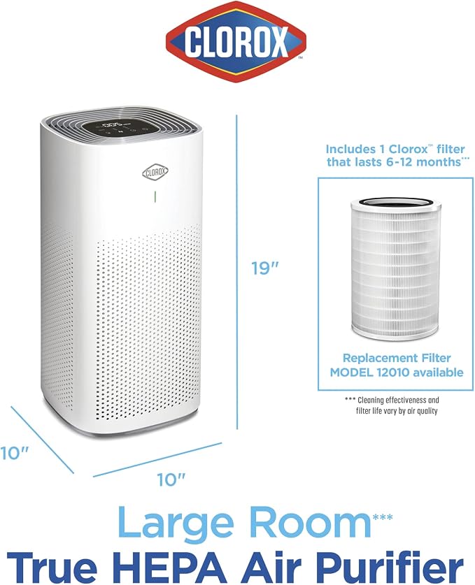 Clorox Large Room HEPA Air Purifiers - Image 8