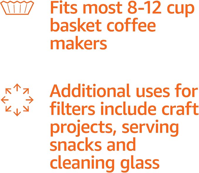 Amazon Basics Basket Coffee Filters - Image 5