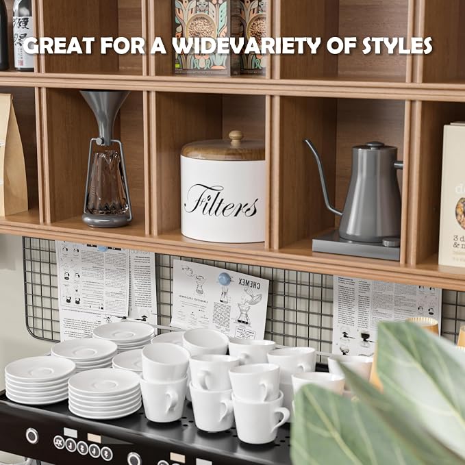 Coffee Filter Holder, Wooden Coffee Filter Storage - Image 4