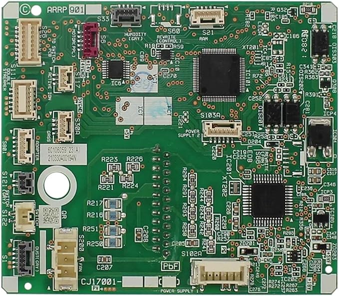 Air Purifier Printed Circuit Assembly PCB CJ17001-1 2P484785-1, Compatible by Unknown