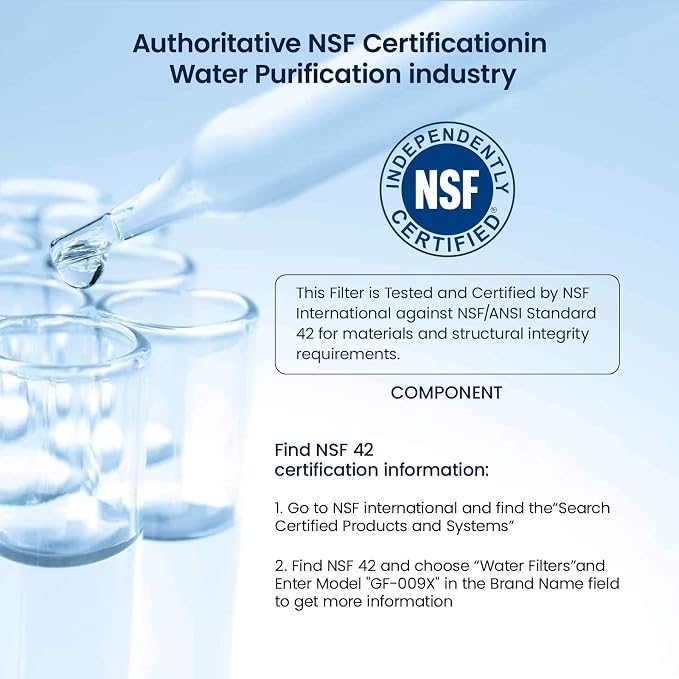 GLACIER FRESH Replacement for RPWFE, RPWF Refrigerator Water Filter, Compatible - Image 6