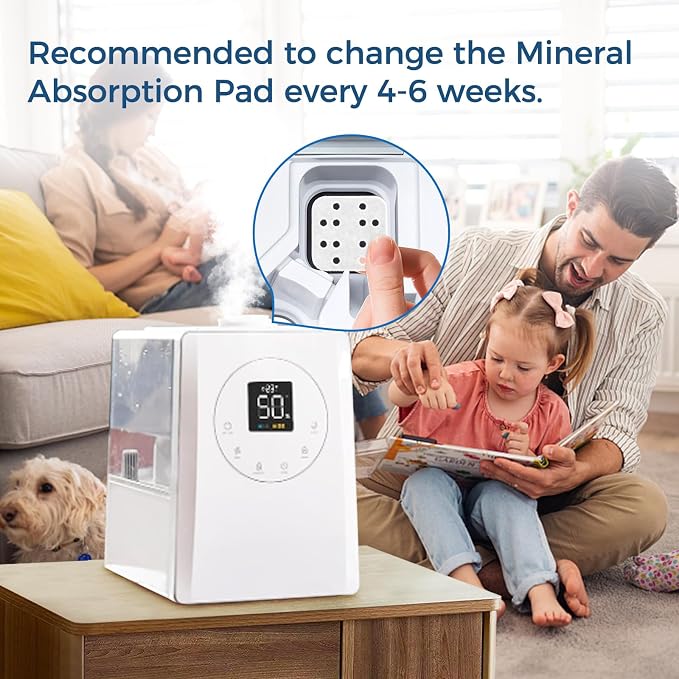 20-Pack Mineral Absorption Pad, Humidifier Replacement Filters Compatible - Image 7