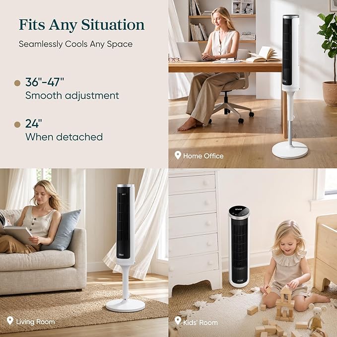 LEVOIT Tower Fan for Bedroom, Standing Fan - Image 5