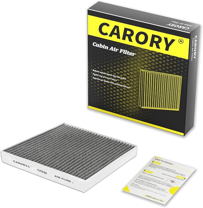 CARORY Cabin Air Filter w/Activated Carbon by Carory