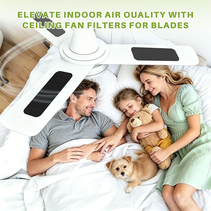 Fanluter 5 Pack Ceiling Fan Filters - Image 7