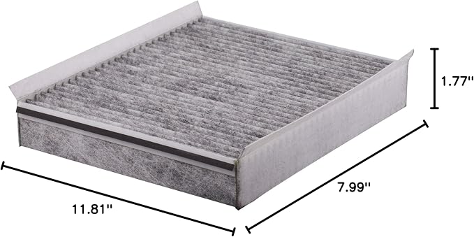 PG PC9379 Activated Charcoal Cabin Air Filter | Fits 2004-2009 Jaguar XJ8 - Image 9