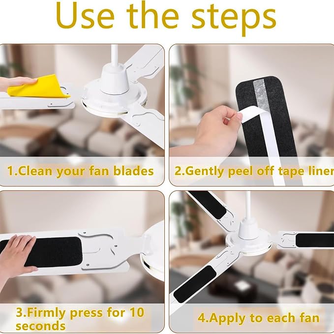 dPois Premium Ceiling Fan Filters - Image 3
