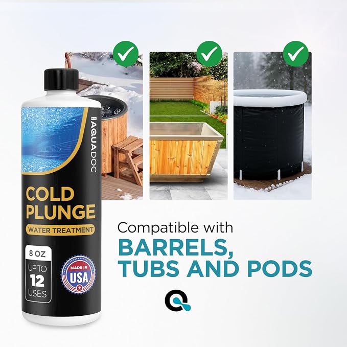 AquaDoc Cold Plunge Water Treatment - 8oz - Ice Bath Cleaner and Water - Image 8