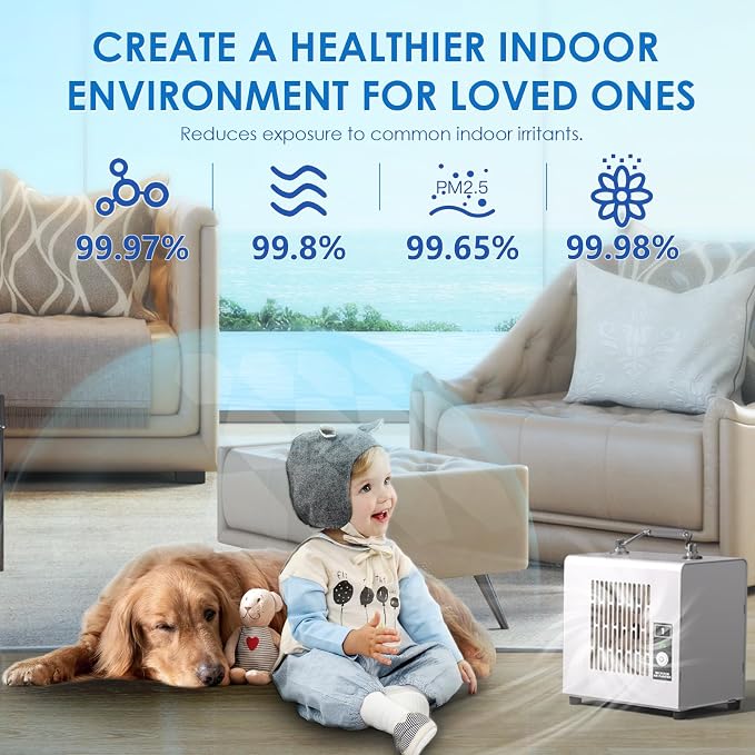 Portable Ionic Air Purifier, Hassle-Free Design, Type-C Rechargeable, 6-Hour - Image 6