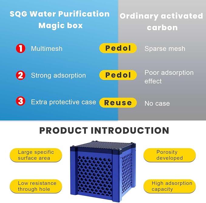 Water Trough Filter 2.0 Eco Aquarium Water Purifier Cube - Image 7
