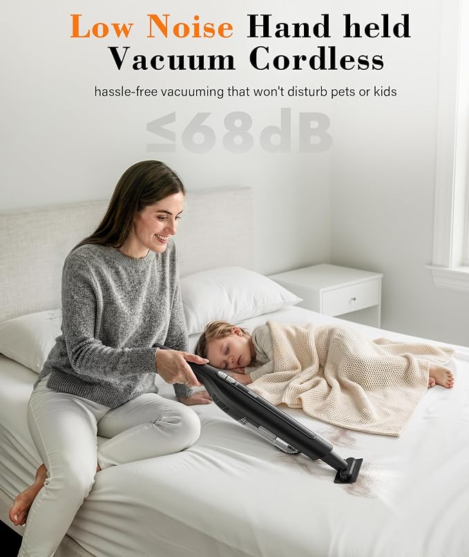 Handheld Vacuum Cordless, 24KPA High Power Car Vacuum - Image 5