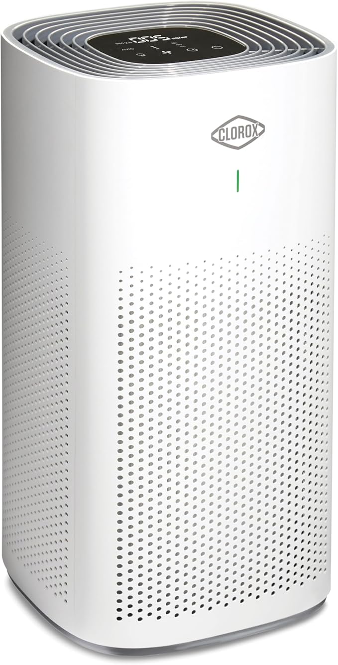 Clorox HEPA Air Purifiers for Home, True HEPA Filter, XL Rooms Up to 2 by Clorox
